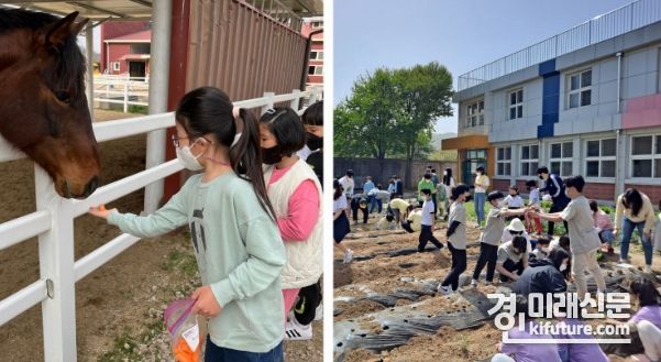 학생들이 학교자율과제 수업에 참여하고 있다. <사진=경기도교육청>