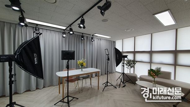 라이브커머스 스튜디오 모습. <사진=인천시>