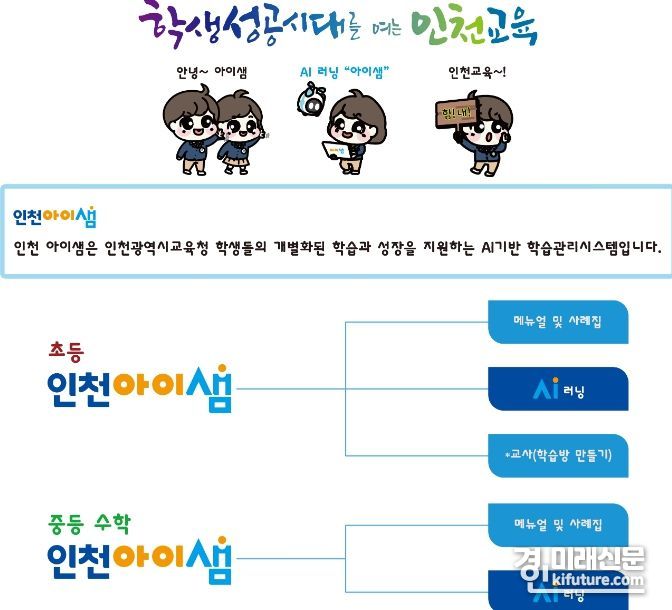인천아이샘 홍보물. <사진=인천시교육청>